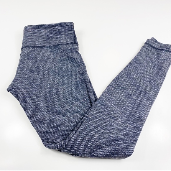 Lululemon Wunder Under Pant III Coco Pique Black White - low to mid rise - Picture 8 of 10